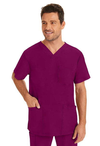 HH Works 2590 Men's Mathew Scrub Top image 3
