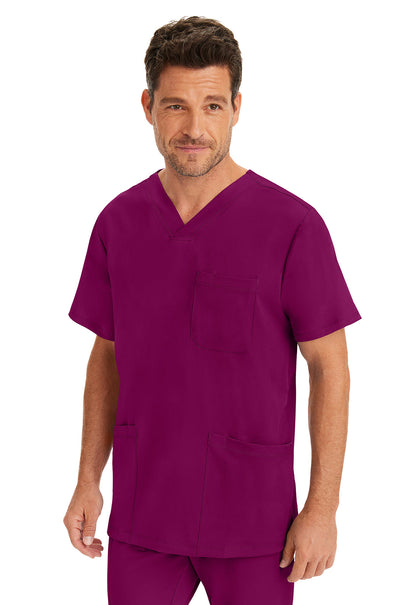 HH Works 2590 Men's Mathew Scrub Top image 5
