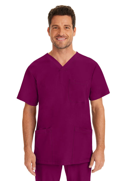 HH Works 2590 Men's Mathew Scrub Top image 1