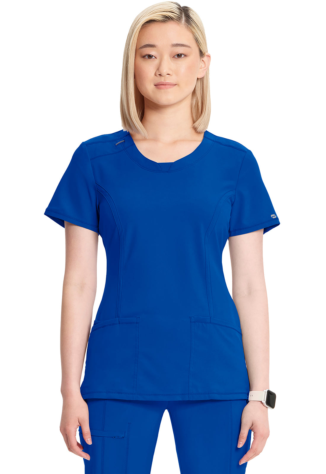 2624A Infinity Round Neck Top (Galaxy Blue)