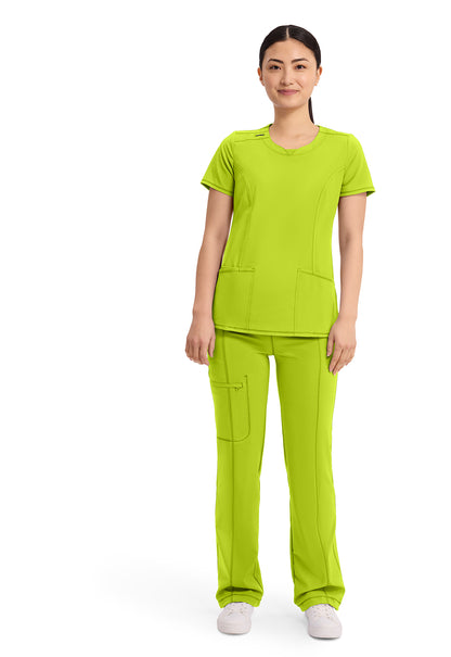 Classics 2624A Round Neck Top Lime Time