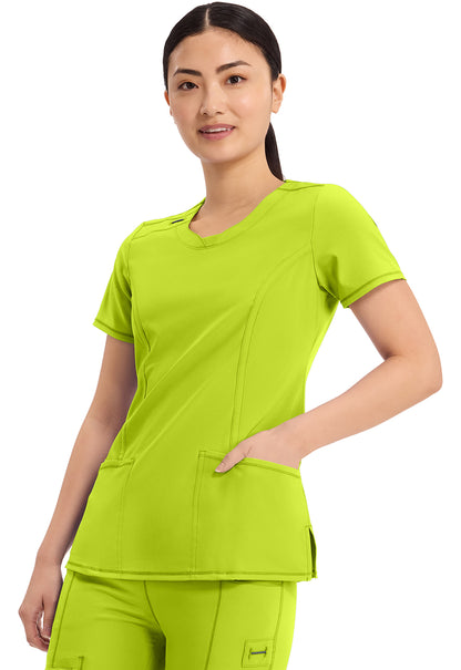Classics 2624A Round Neck Top Lime Time