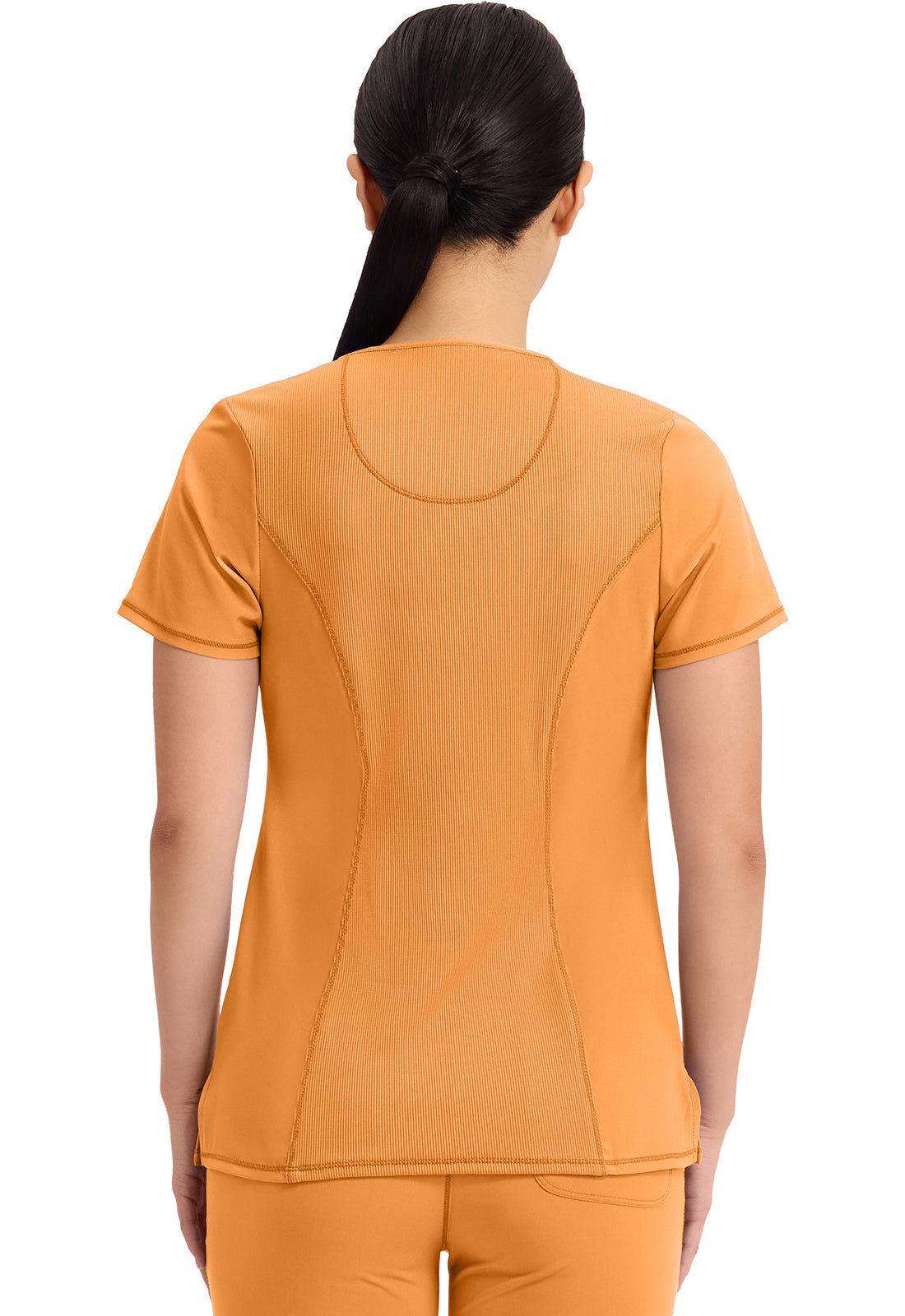 Classics 2624A Round Neck Top Orange Sunrise