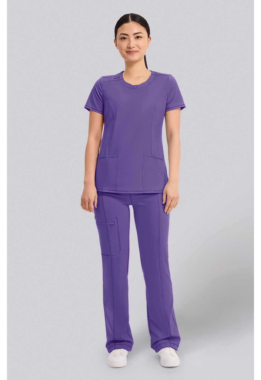 Infinity 2624A Women's Round Neck Scrub Top image 2