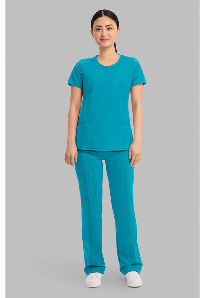Infinity 2624A Women's Round Neck Scrub Top image 2