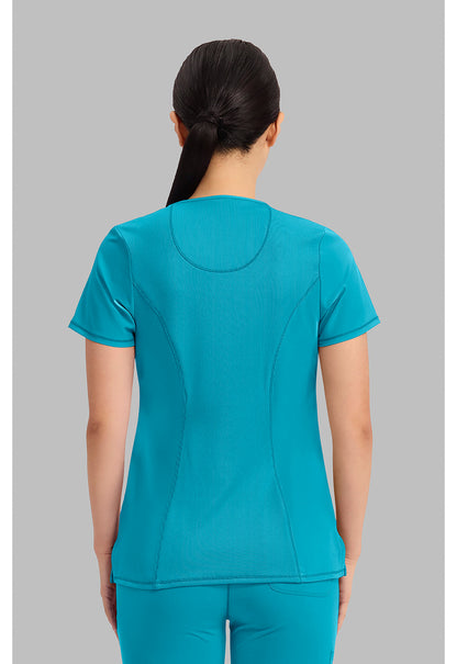 Infinity 2624A Women's Round Neck Scrub Top image 4