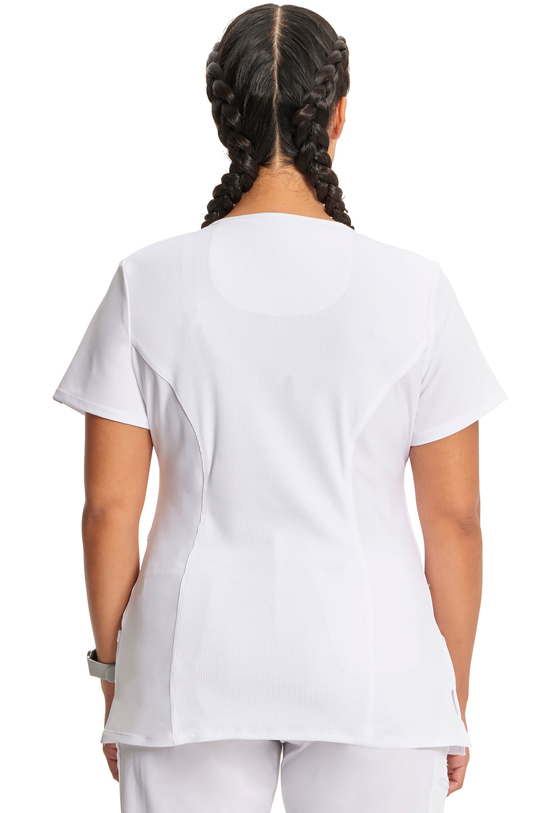 Infinity 2625A Women's Mock Wrap Scrub Top image 4