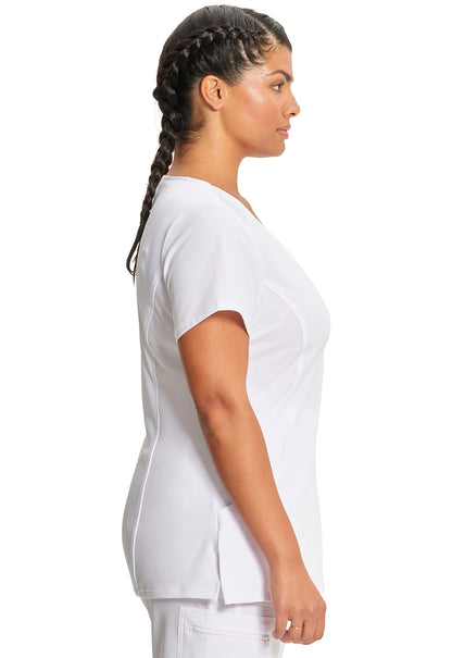 Infinity 2625A Women's Mock Wrap Scrub Top image 3