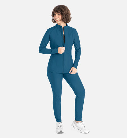 Embrace 2701 Eden Full Zip Track Jacket Caribbean Blue