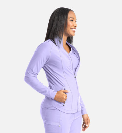 Embrace 2701 Eden Full Zip Track Jacket MISTY LILAC