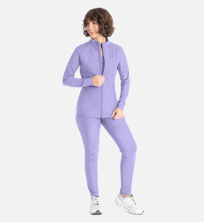 Embrace 2701 Eden Full Zip Track Jacket MISTY LILAC