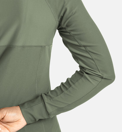 Embrace 2701 Eden Full Zip Track Jacket Olive