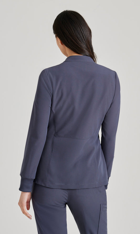 Barco Unify BUW884 Team Scrub Jacket Steel