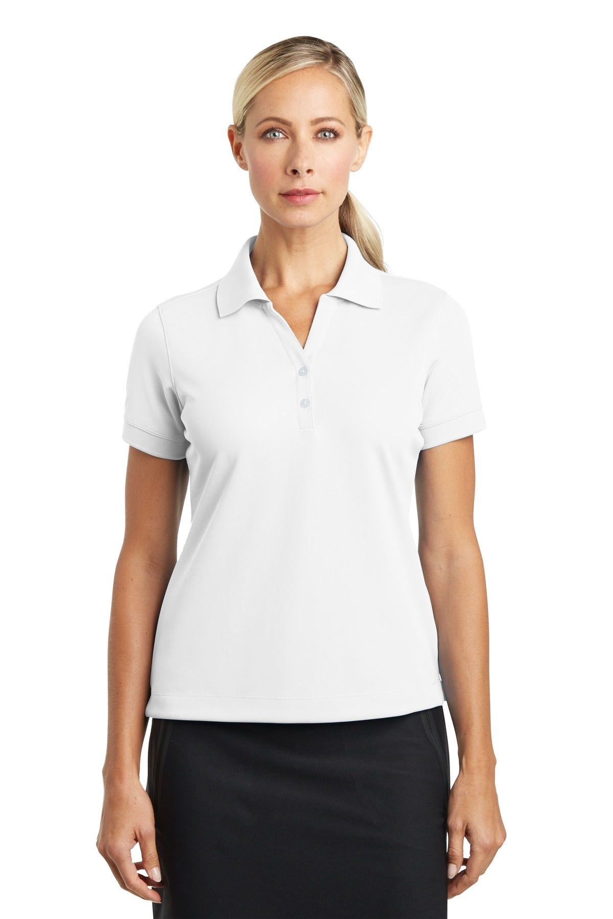 Nike Women's Dri-FIT Classic Polo.  286772 White