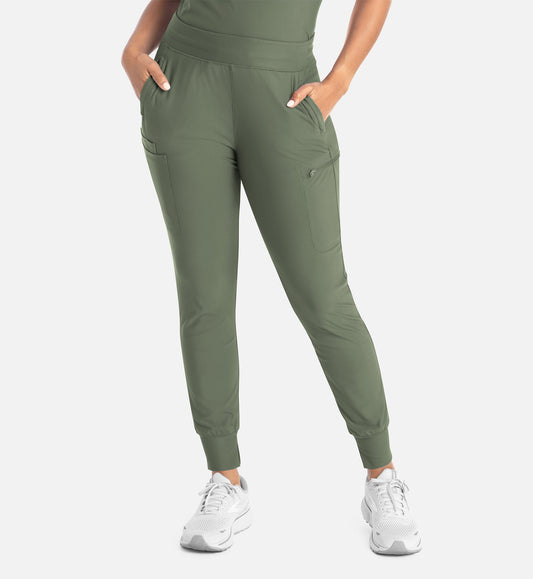 Embrace 2901 Nelly Mid-Rise Jogger Olive