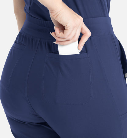 Embrace 2902 Mia Tapered Leg Pant Navy