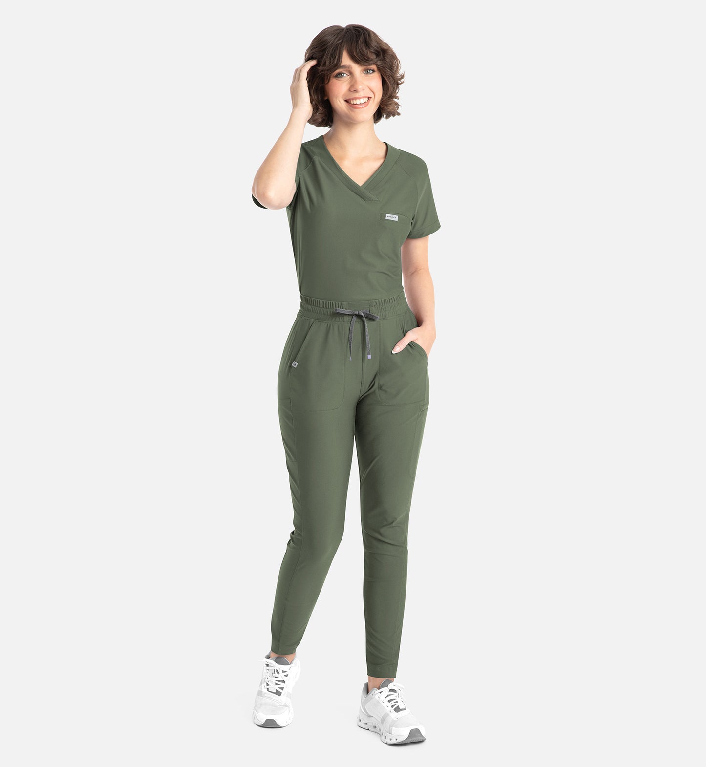 Embrace 2902 Mia Tapered Leg Pant Olive
