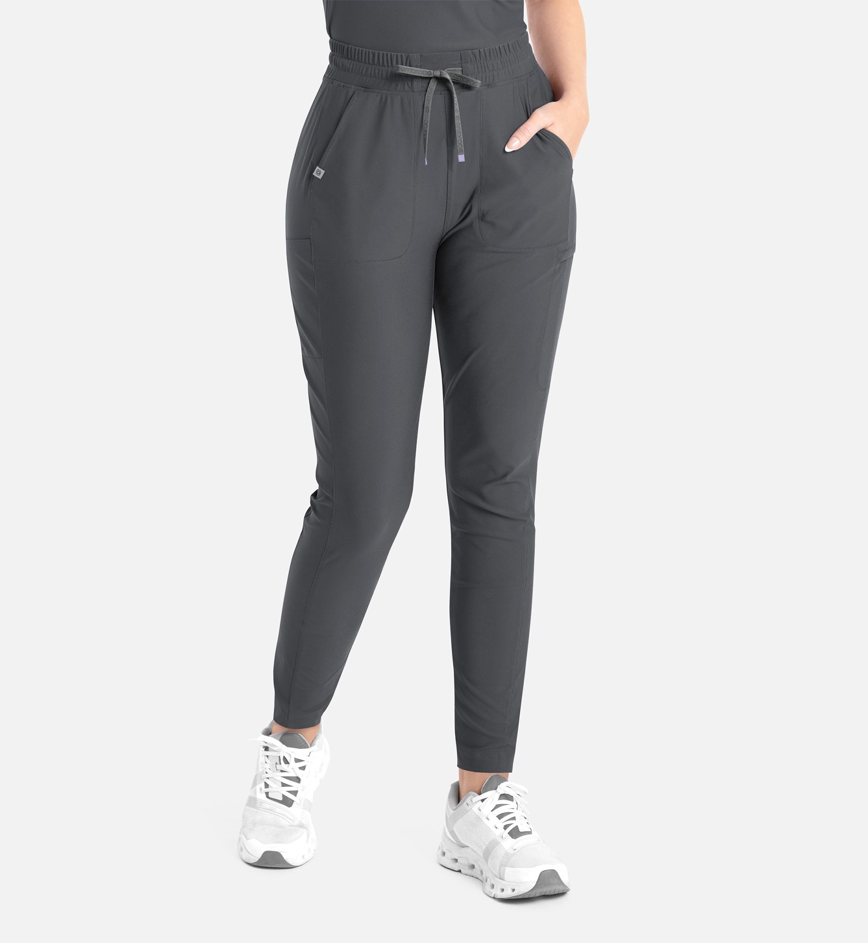 Embrace 2902 Mia Tapered Leg Pant Pewter