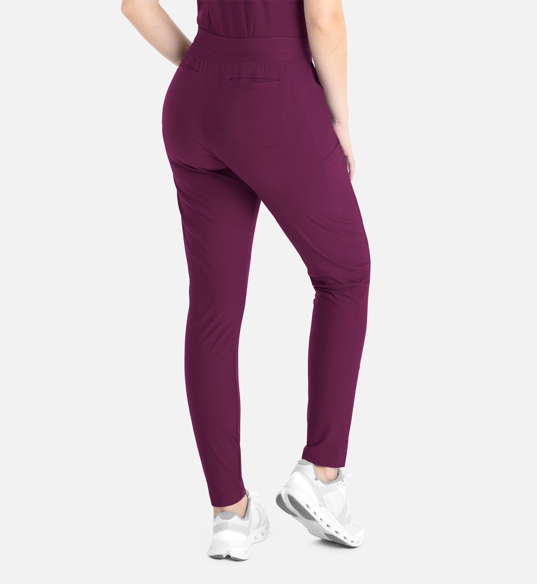 Embrace 2902 Mia Tapered Leg Pant Wine