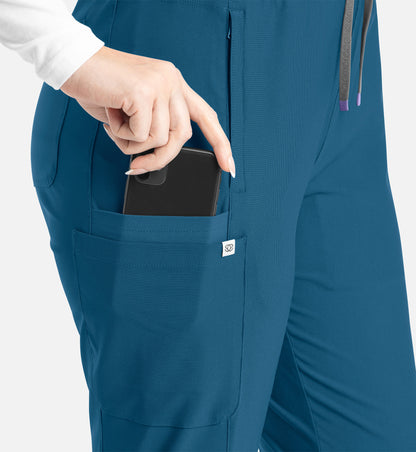 Embrace 2903 Nora Bootcut Pant Caribbean Blue