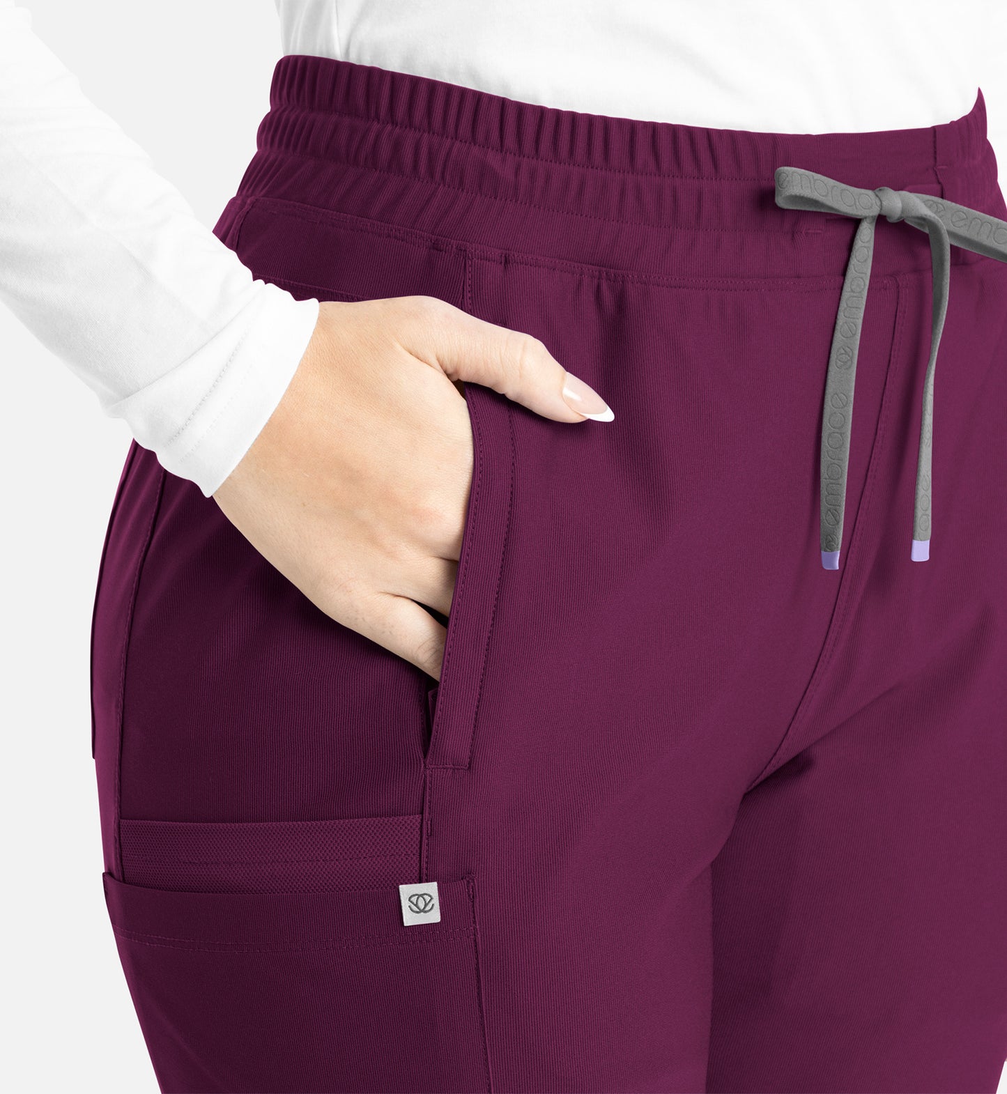 Embrace 2903 Nora Bootcut Pant Wine