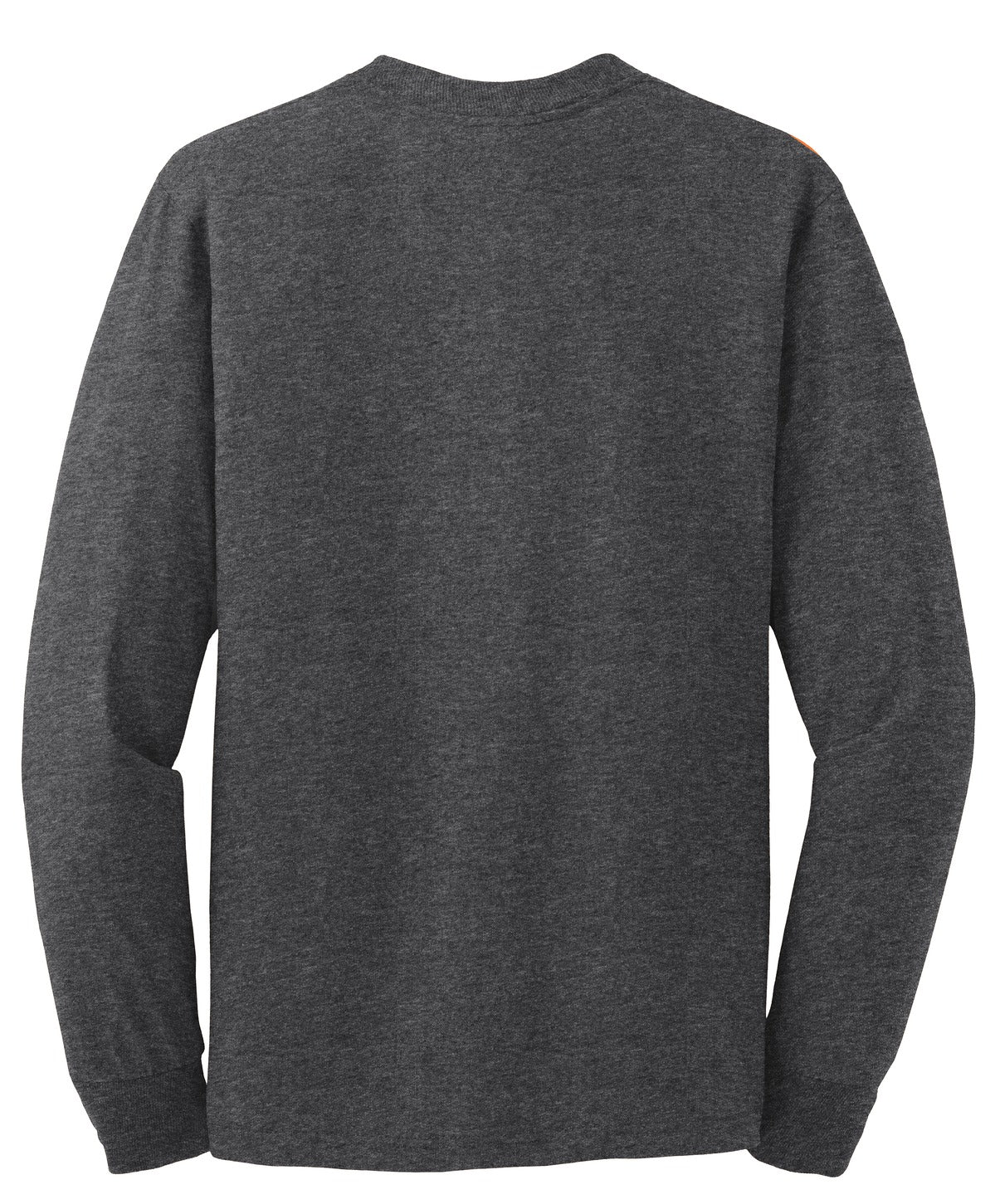 Jerzees Dri-Power 50/50 Cotton/Poly Long Sleeve T-Shirt.  29LS Black Heather