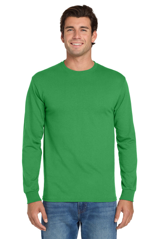 Jerzees Dri-Power 50/50 Cotton/Poly Long Sleeve T-Shirt.  29LS Kelly