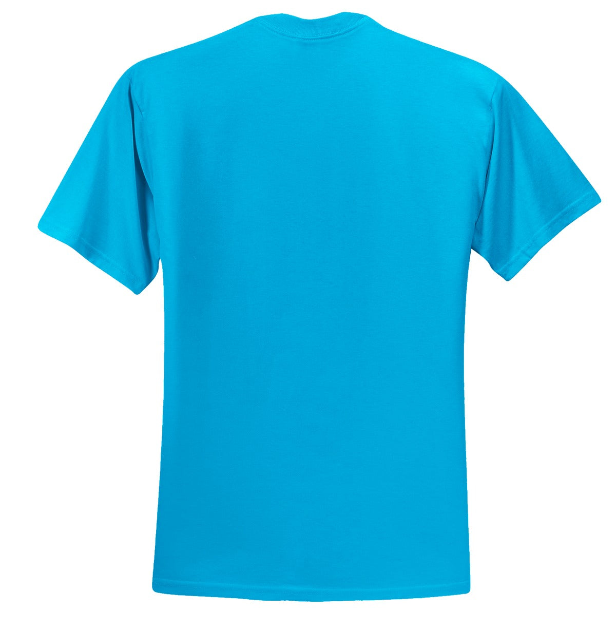 Jerzees  Dri-Power 50/50 Cotton/Poly T-Shirt.  29M California Blue