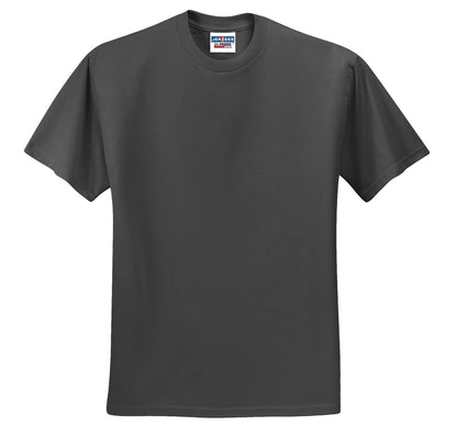 Jerzees  Dri-Power 50/50 Cotton/Poly T-Shirt.  29M Charcoal Grey