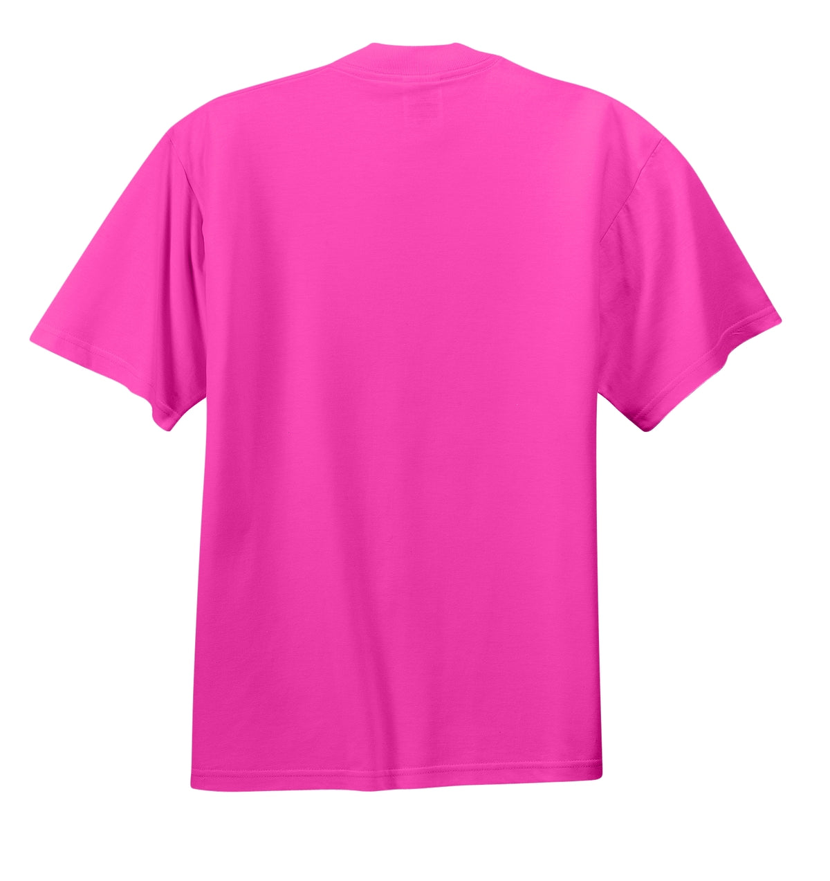 Jerzees  Dri-Power 50/50 Cotton/Poly T-Shirt.  29M Cyber Pink