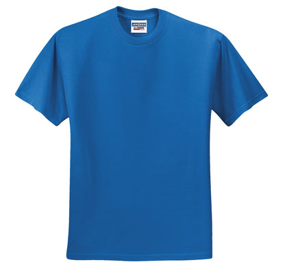 Jerzees  Dri-Power 50/50 Cotton/Poly T-Shirt.  29M Royal