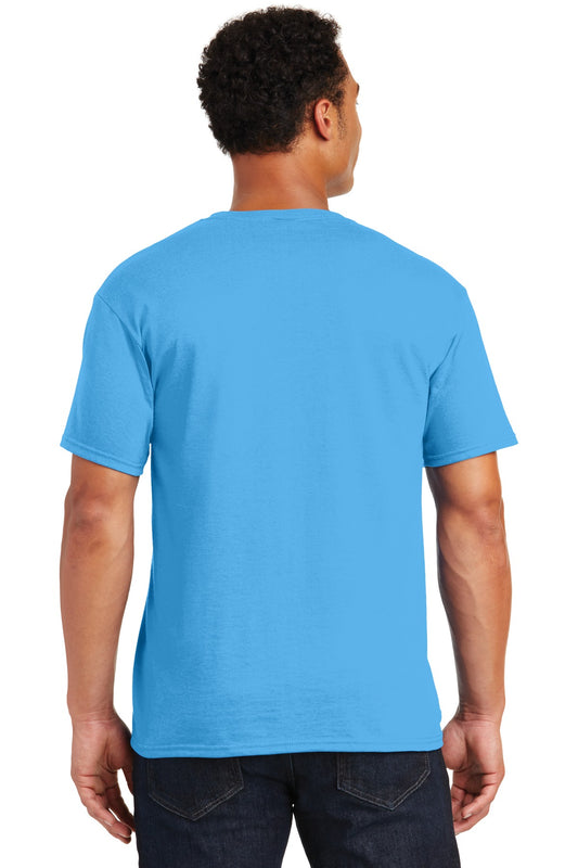 Jerzees  Dri-Power 50/50 Cotton/Poly T-Shirt.  29M Aquatic Blue