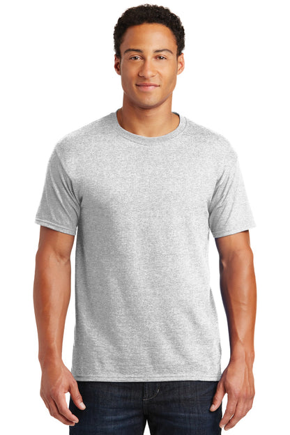 Jerzees  Dri-Power 50/50 Cotton/Poly T-Shirt.  29M Ash