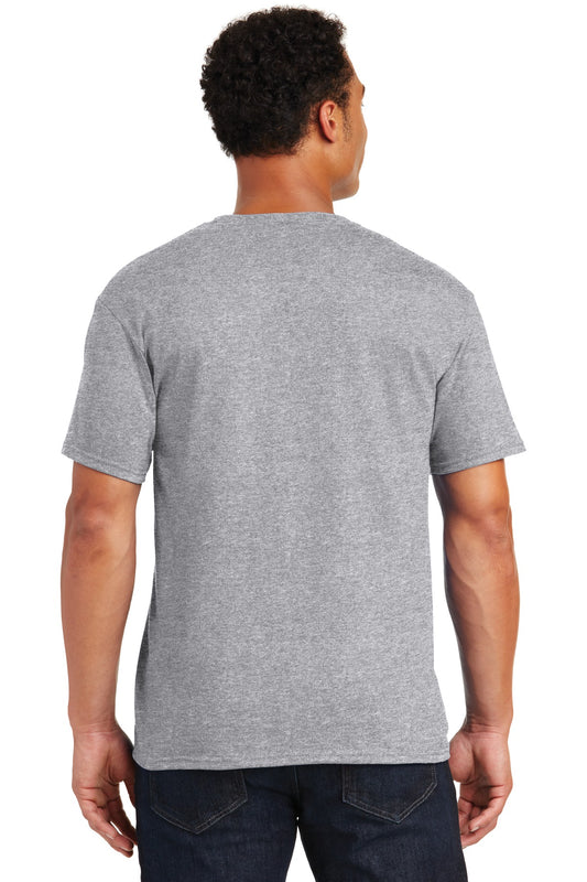 Jerzees  Dri-Power 50/50 Cotton/Poly T-Shirt.  29M Athletic Heather