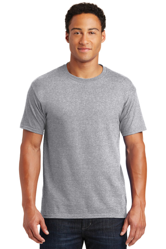 Jerzees  Dri-Power 50/50 Cotton/Poly T-Shirt.  29M Athletic Heather