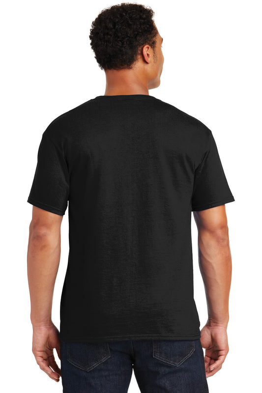 Jerzees  Dri-Power 50/50 Cotton/Poly T-Shirt.  29M Black