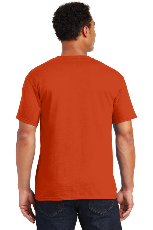 Jerzees  Dri-Power 50/50 Cotton/Poly T-Shirt.  29M Burnt Orange