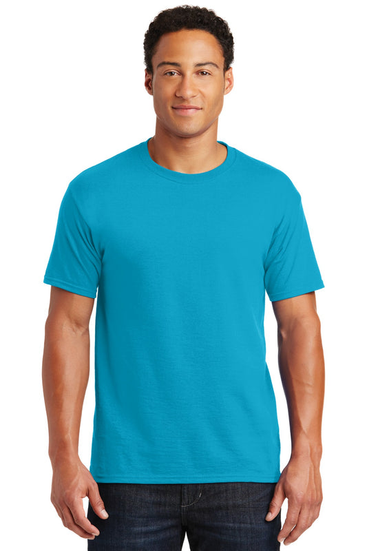 Jerzees  Dri-Power 50/50 Cotton/Poly T-Shirt.  29M California Blue