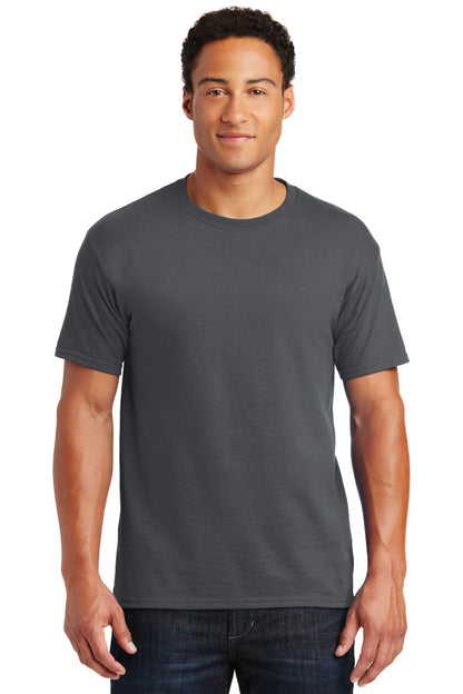 Jerzees  Dri-Power 50/50 Cotton/Poly T-Shirt.  29M Charcoal Grey