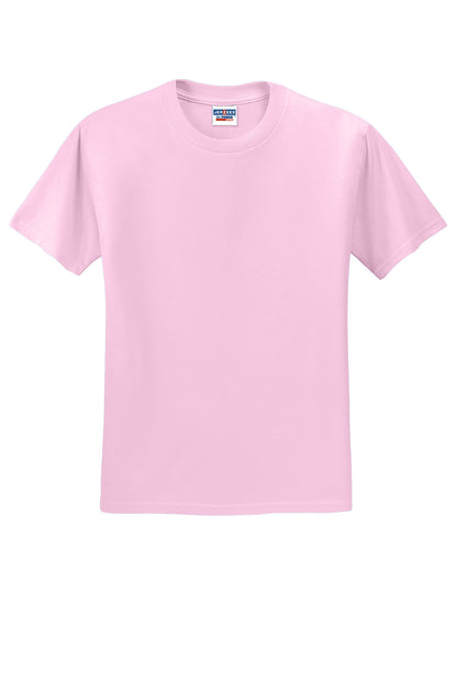 Jerzees  Dri-Power 50/50 Cotton/Poly T-Shirt.  29M Classic Pink