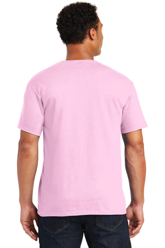 Jerzees  Dri-Power 50/50 Cotton/Poly T-Shirt.  29M Classic Pink
