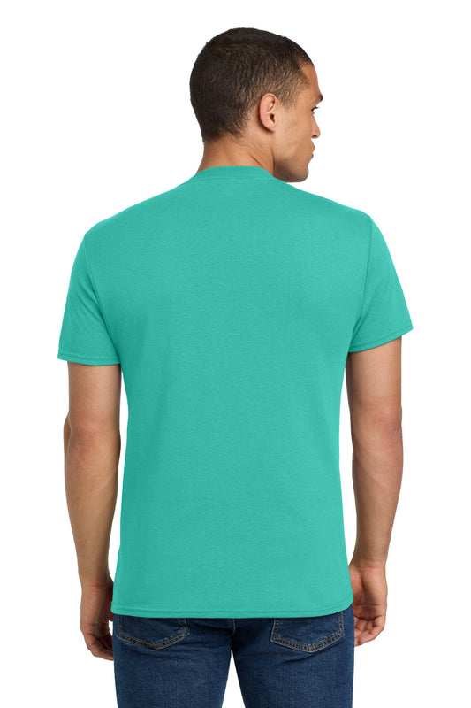 Jerzees  Dri-Power 50/50 Cotton/Poly T-Shirt.  29M Cool Mint