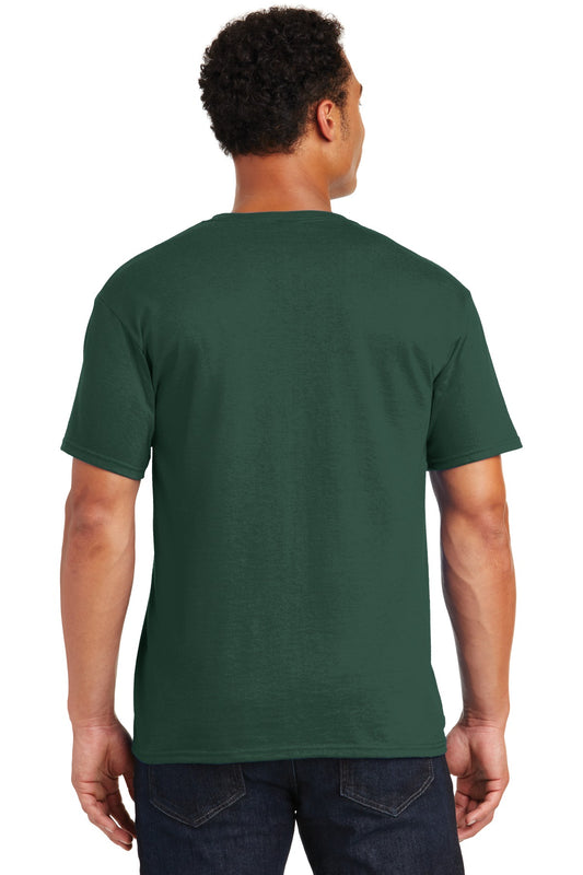 Jerzees  Dri-Power 50/50 Cotton/Poly T-Shirt.  29M Forest Green