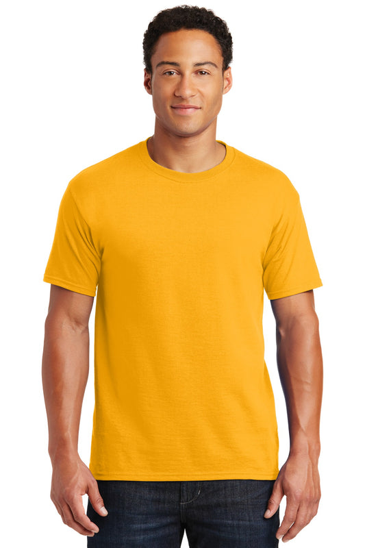 Jerzees  Dri-Power 50/50 Cotton/Poly T-Shirt.  29M Gold