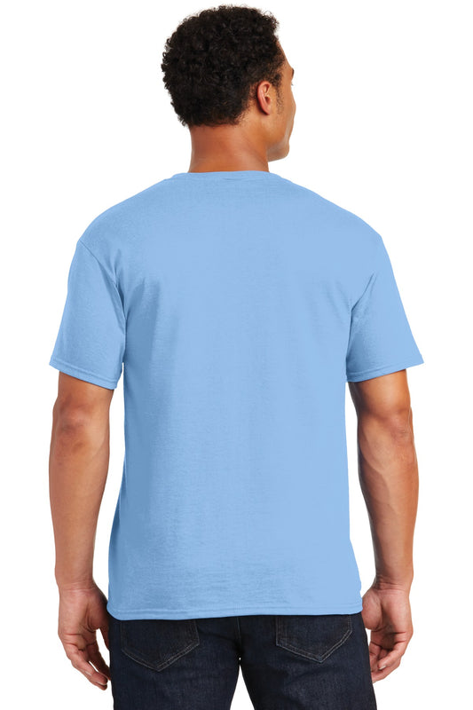 Jerzees  Dri-Power 50/50 Cotton/Poly T-Shirt.  29M Light Blue