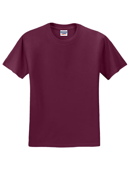 Jerzees  Dri-Power 50/50 Cotton/Poly T-Shirt.  29M Maroon