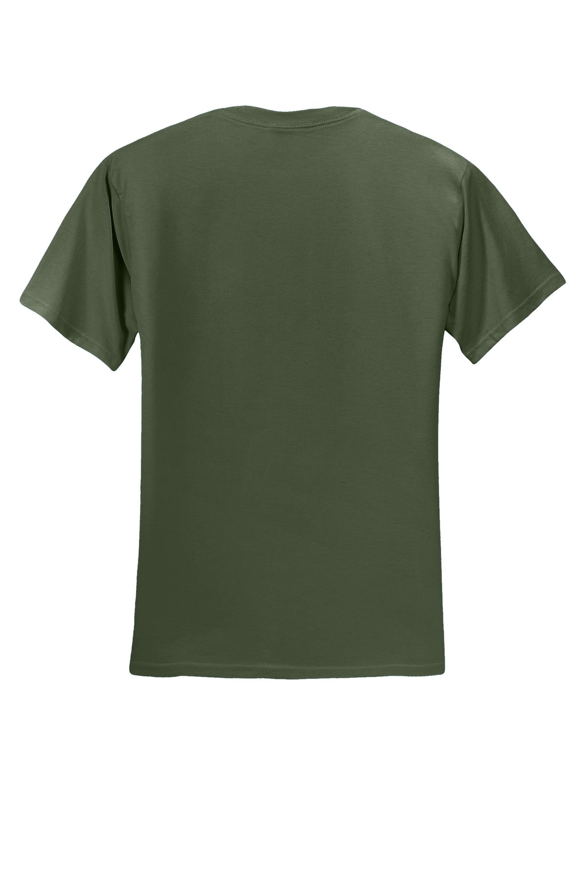 Jerzees  Dri-Power 50/50 Cotton/Poly T-Shirt.  29M Military Green
