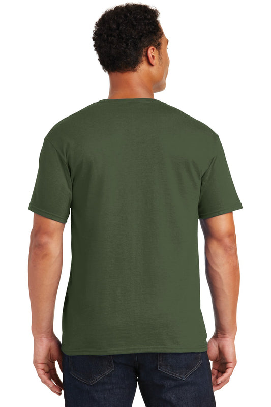Jerzees  Dri-Power 50/50 Cotton/Poly T-Shirt.  29M Military Green