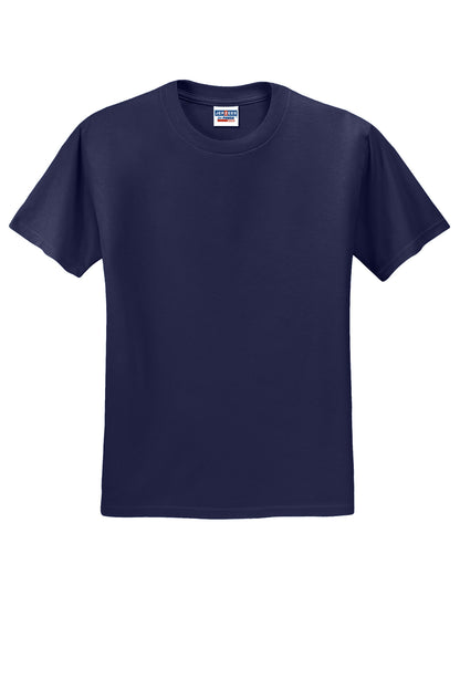 Jerzees  Dri-Power 50/50 Cotton/Poly T-Shirt.  29M Navy