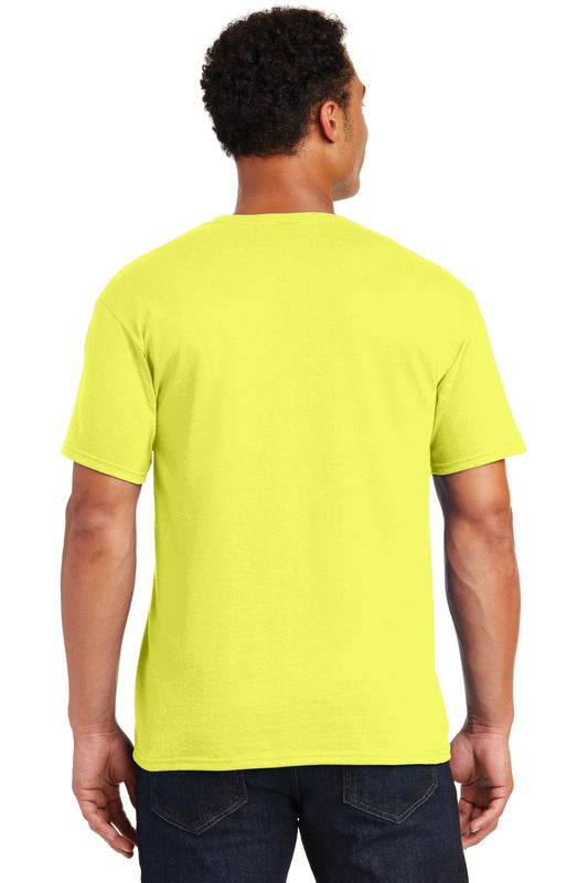 Jerzees  Dri-Power 50/50 Cotton/Poly T-Shirt.  29M Neon Yellow